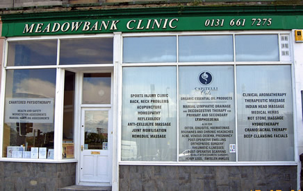 Meadowbank clinic from the street